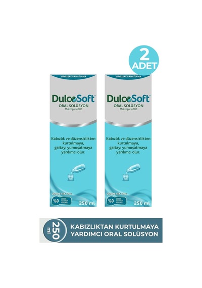 Dulcosoft Oral Solüsyon Makrogol 4000 250 Ml 2 Adet