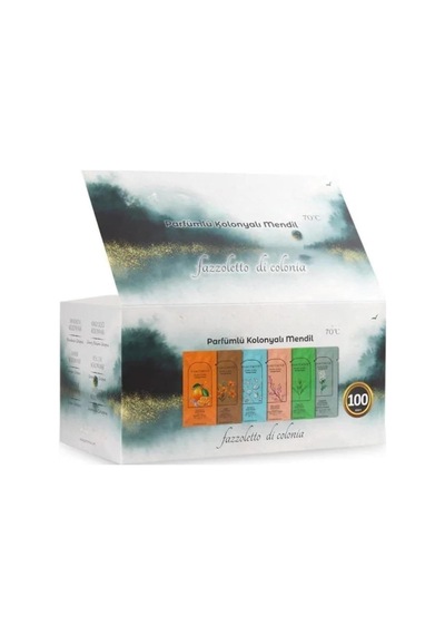 Gizpak Islak Mendil Karışık Kolonyalı Paket 100 Adet