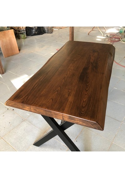 Bintaşmobilya Kütük Ağaç Masa-130X75.Cm