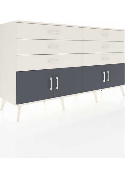 Hyperion Konsol 2 Raflı 6 Çekmeceli 4 Kapaklı 176x44x99 Aytaşı-an Aytaşı-antrasit/aytaşı Hyperion Konsol 2 Raflı 6 Çekmeceli 4 Kapaklı 176x44x99 Aytaşı-an Aytaşı-antrasit/aytaşı