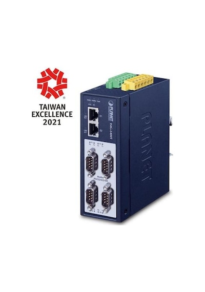 Planet Pl-ımg-2400t 4 Port Rs232 Rs422 Rs485 2 Port 10/100tx Endüstriyel Gateway