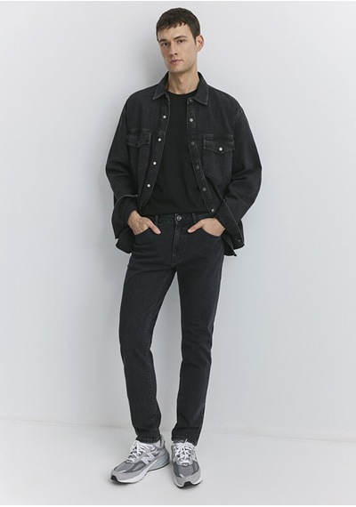 Mavi Milan Mavi Black Antrasit Erkek Jean Pantolon M0081089340 Antrasit