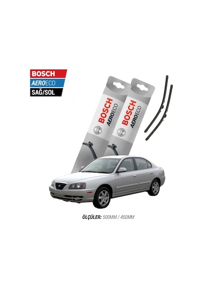 Hyundai Elantra Silecek Takımı 2000-2010 Bosch Aeroeco