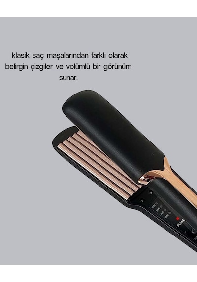 Tost Model Saç Maşası 220 C Hızlı Isınan