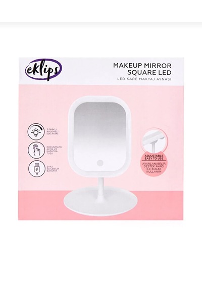 Kare Led Makyaj Aynası