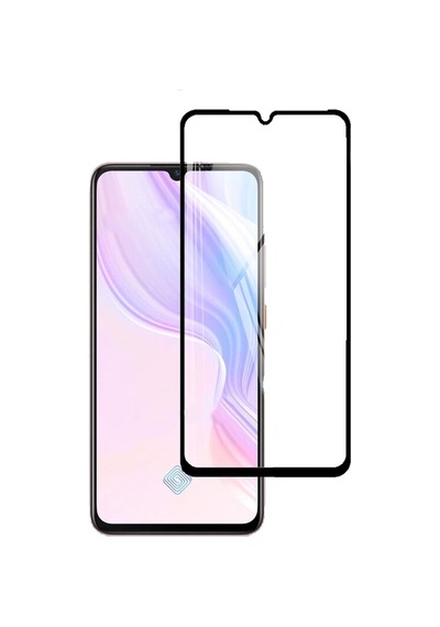 Vivo X50 Lite Tam Kaplayan Çerçeveli Tempered Ekran Koruyucu (489381797)