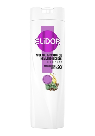 Elidor Avokado & Castor Oil Şampuan 400 Ml - 6 Adet Tarı