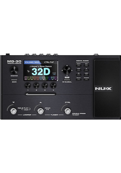 Nux Mg-30 Elektro Gitar Prosesörü Üst Segment - Profesyonel Mode