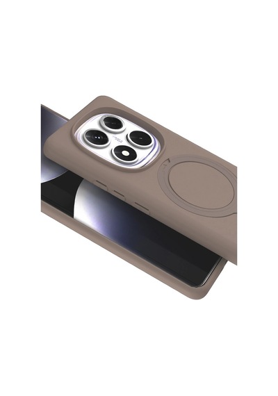 Redmi Note 14 Pro 5g Regal Magsafe Standlı Kapak - Çöl Titanyum İtdark50451