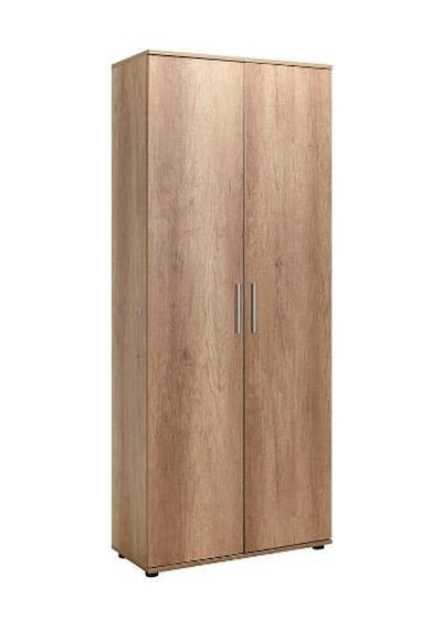 Adore Porto 10 Raflı Kapaklı Geniş Ayakkabılık Açık Ceviz Tori 76 187 36cm Shc-529-tt-2
