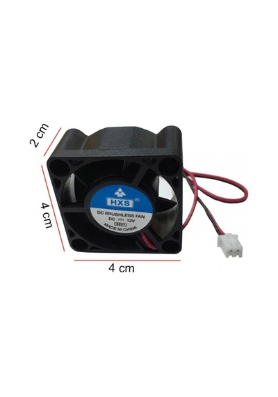 12v 4cm 2 Pinli Soğutucu Fan 4 4 2cm 12v 2 Pinli Fan