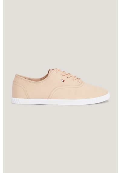 Canvas Lace Up Sneaker Misty Blush