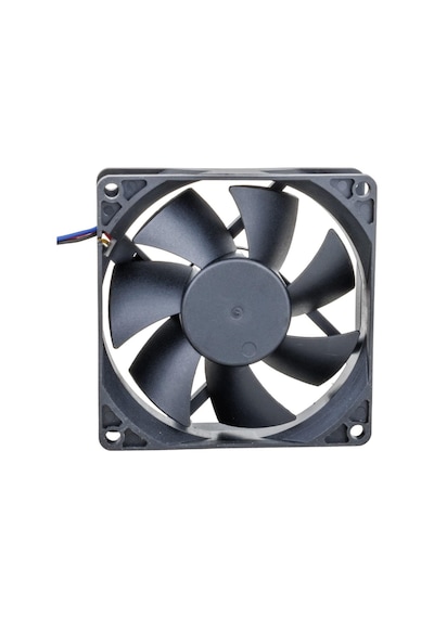 Powermaster 12 Volt 8x8 Cm Pc Kasa Fanı 80x80x25 Mm Soğutucu Fan 4 Kablolu