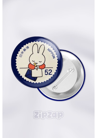 Y2k Japon Miffy Cute Rozet Çanta Süsü Rozet İğneli Buton Rozet Seti 1 Adet Tekli