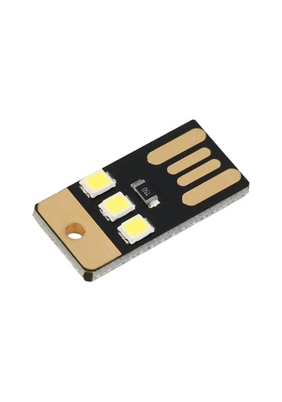 Usb Led Lamba Modülü Mini Çok İnce Led Işık Kamp Gece