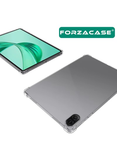Forzacase Honor Pad X8a 11 İnch İle Uyumlu Anti Shock Silikon Kılıf Şeffaf - Fc014 Arka Kapak