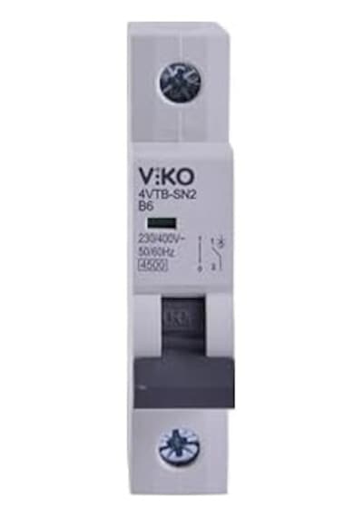 4vtb-1b06 Otomatik Sigorta 4,5ka B Tipi 1 Kutup 06a