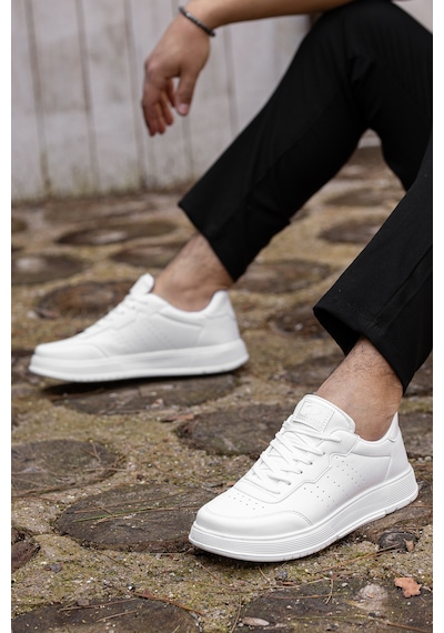Daxtors D0158 Günlük Ortopedik Unisex Sneaker Spor Ayakkabı Beyaz