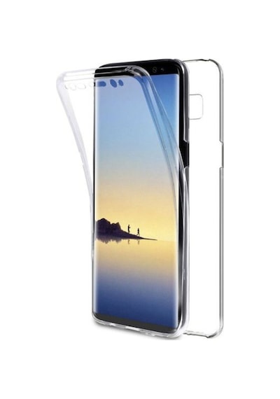 Samsung Galaxy Uyumlu Note 8 360 Derece Kilif Kristal Silikon Seffaf (304619757) 304619757
