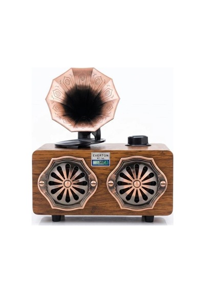 Everton Rt-744 Bluetooth Fm-usb-tf-aux Şarjlı Nostaljik Radyo Kdo