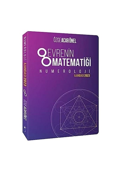 Evrenin Matematiği - Numeroloji Ajandası 2023 Çok Renkli