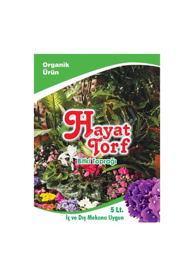 Hayat Torf Bitki Toprağı 5 Lt Diğer