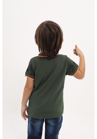 Toontoy Kids Toontoy Erkek Çocuk Baskılı Tişört Haki