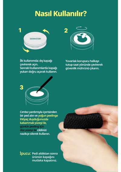 Dermatory Salicinic Pore Clear Black Pad