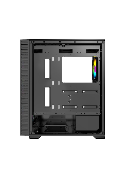 Fazeon F7 650w 80+ Bronze Tempered Glass Mesh 4x Rgb Fanli Siyah Atx Bilgisayar Kasasi