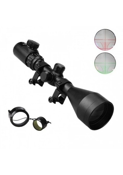 Aim 312x50e Çıft Işıklı Zoomlu Dürbün 01 Gray Brown