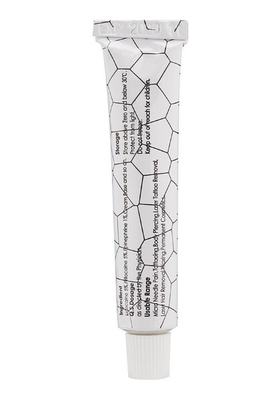 White TKTX 40% Fast Numbing Cream Dövme Vücut Kremi 10 G