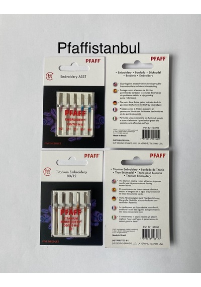 Pfaff Nakış Iğne Seti 2'li