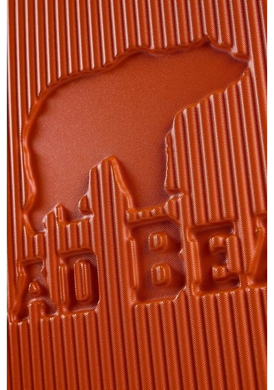 Bad Bear Logo Suitcase 23.01.80.003t Turuncu Kabin Boy Valiz 40lt Turuncu
