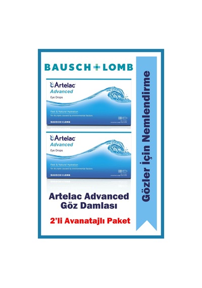 Artelac Advanced 30 Flakon 0,5 Ml 2 Adet