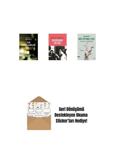 Yeni Karşılaşmalar + Okurunun Yazarı + Romantik Bir Viyana Yazı + Okuma Sticker'ları