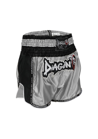 Dragondo Mt3075 Retro Neo Muaythai Şortu Gri