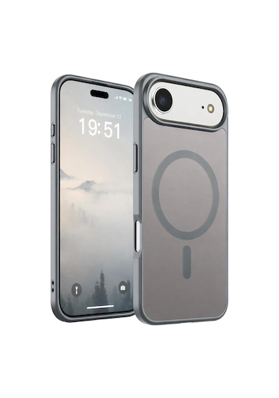 Güçlü Manyetik Telefon Kılıfı, Mag-safe İle Uyumlu Askeri Düzey Düşme Koruması Güçlü Silikon Kenarlar İnce Yarı Saydam Mat Koruyucu Kılıf Gri, Apple iPhone Uyumlu 17 Air Sku: Zeusb0fcmmj1q5 1 Güçlü Manyetik Telefon Kılıfı, Mag-safe İle Uyumlu Askeri Düzey Düşme Koruması Güçlü Silikon Kenarlar İnce Yarı Saydam Mat Koruyucu Kılıf Gri, Apple iPhone Uyumlu 17 Air Sku: Zeusb0fcmmj1q5 1