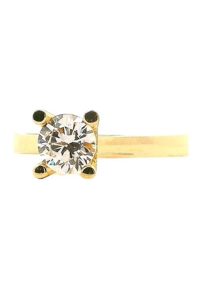 Cigold Tektaş Yüzük 14 Ayar Altın 1.72 Gr Oa-k22201029219 Renkli