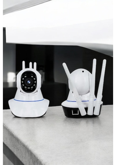 Wifi Kamera Ev Kamerası Gece Görüşlü Kablosuz Bebek Izleme Kamerası