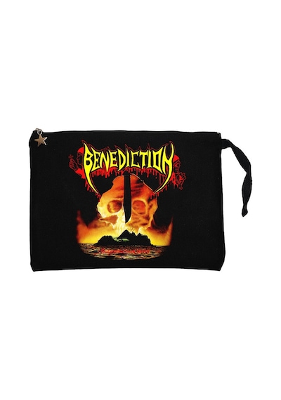 Benediction Subconscious Terror Astarlı Cüzdan / El Çantası Siyah