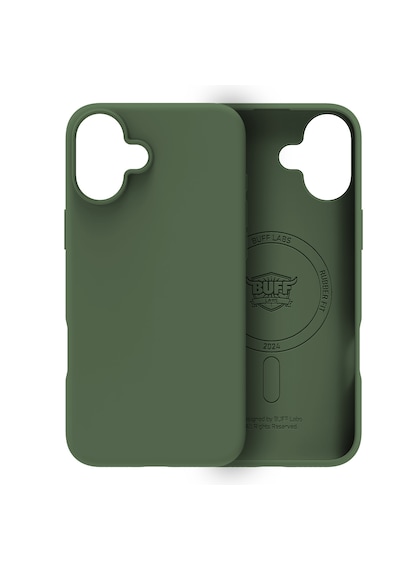 Apple Uyumlu iPhone Buff 16 Plus Magsafe Rubber Fit Silikon Kılıf Cypress