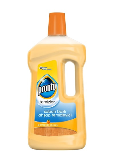 Pronto Sabun Bazlı Ahşap Yüzey Temizleyici Portakal Kokulu 750 ML
