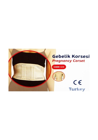 Vizor Gebelik Korsesi Bej