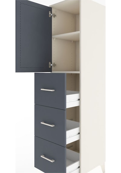 Hyperion Dolap 2 Raflı 3 Çekmeceli Tek Kapaklı 44x44x182 Ayta... Aytaşı
