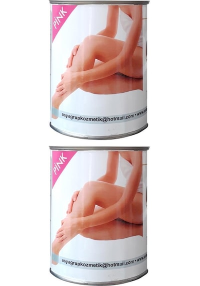 Asia Profesyonel Pudralı Kavanoz Sir Ağda Pembe 2 x 800 ML