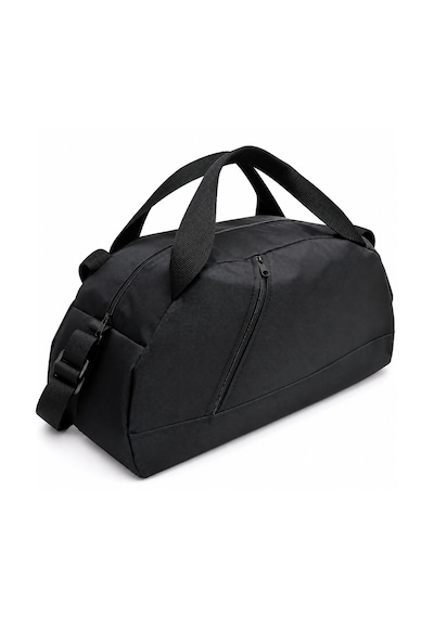 Microcase Unisex 2 Gözlü Geniş Hacimli Orta Boy Seyahat Fitness Ve Spor Çantası Al7040 Siyah
