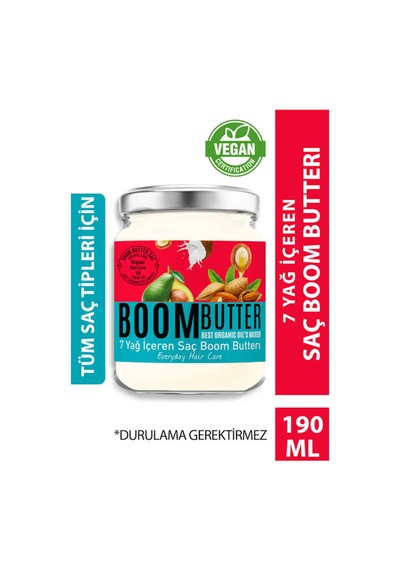 Boom Butter 7 Yağ İçeren Saç Boom Butterı