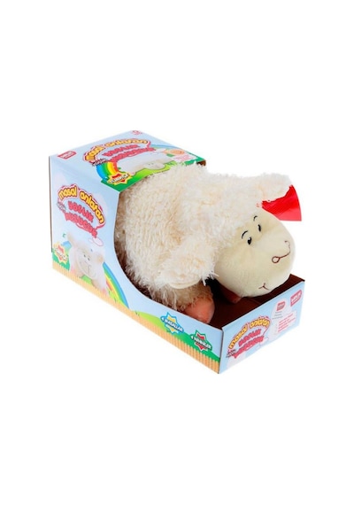 Türkçe Masal Anlatan Yastık Kuzucuk Birlik Masalcı Kuzu Peluş