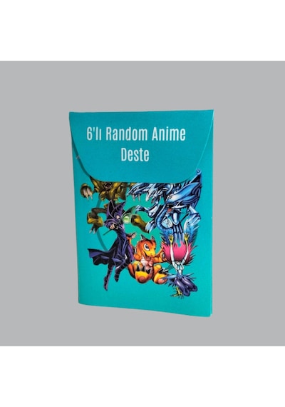 Random Kart 6'lı Anime Deste Kutulu