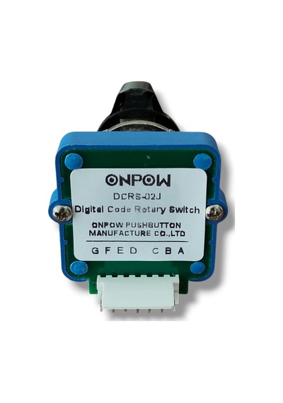02j Cnc Rotary Switch Cnc Makinaları Çoklu Pozisyon Döner Anahtar